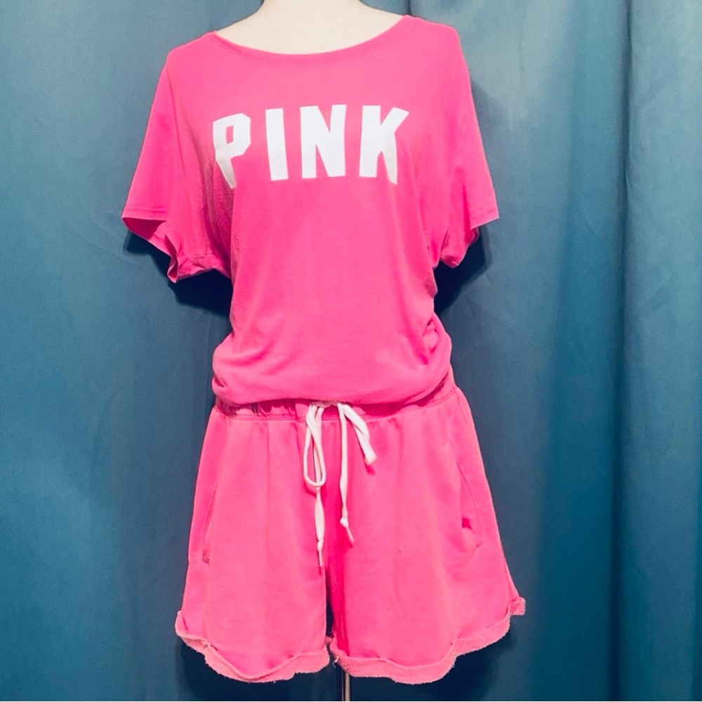 Victoria Secret PINK 3.25 Rolled Hem Sweat Shorts XL - Picture 6 of 6
